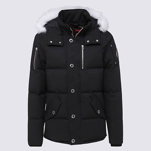 Black And White 3q Down Jacket - Moose Knuckles - Modalova