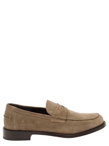 Pull-on Loafers In Suede Man - Doucal's - Modalova