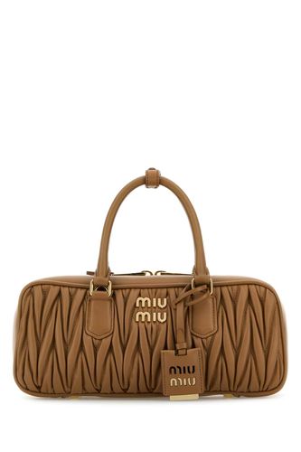 Nappa Leather Handbag - Miu Miu - Modalova