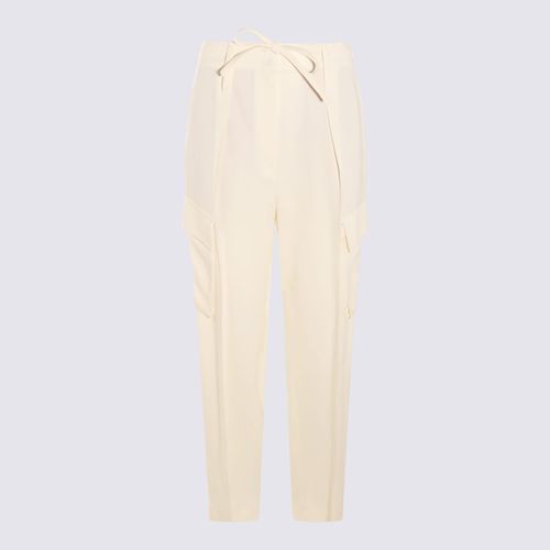 Cream Viscose Pants - Brunello Cucinelli - Modalova