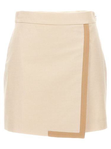 Fendi Contrast Trim Skirt - Fendi - Modalova