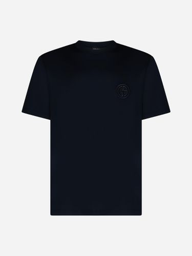 Giorgio Armani Logo Cotton T-shirt - Giorgio Armani - Modalova