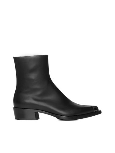 Metal Toe Side Zipped Boots - Alexander McQueen - Modalova