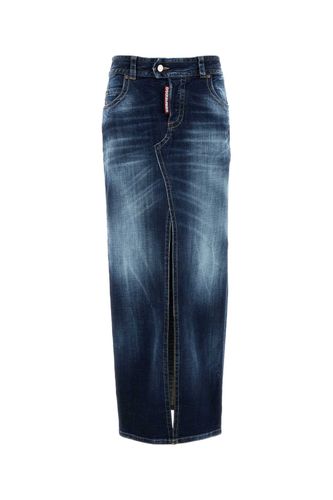 Dsquared2 Stretch Denim Skirt - Dsquared2 - Modalova