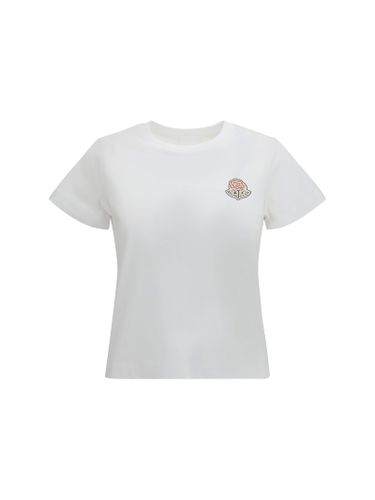 Moncler Logo Cotton T-shirt - Moncler - Modalova