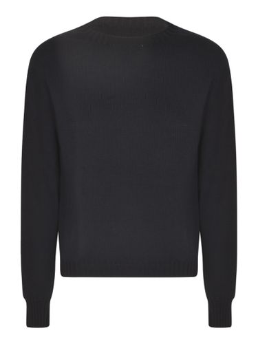 Ribbed Neck Sweatshirt - Saverio Palatella - Modalova