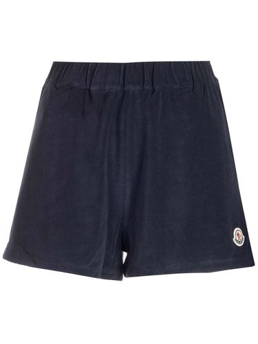 Moncler Shorts With Logo - Moncler - Modalova