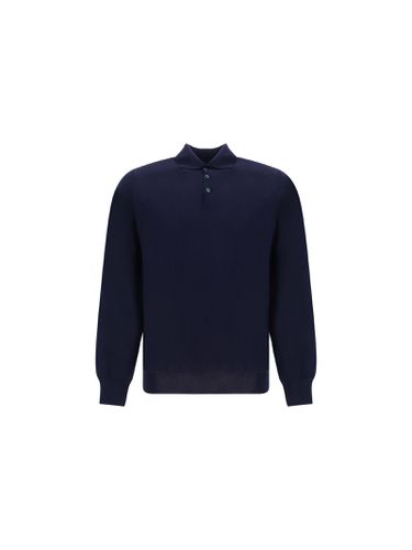 Collared Long-sleeved Jumper - Brunello Cucinelli - Modalova