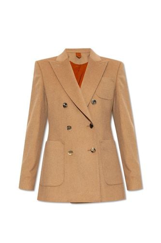 Piombo Double-breasted Long-sleeved Blazer - Max Mara - Modalova