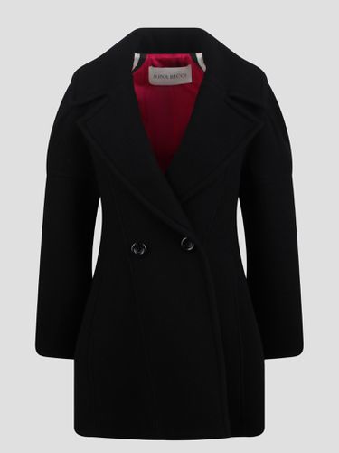 Double-breasted Flared Coat - Nina Ricci - Modalova