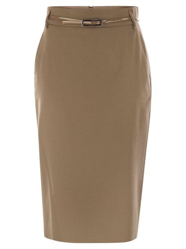 Max Mara Studio Belted Pencil Skirt - Max Mara Studio - Modalova