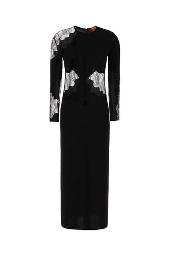 Black Stretch Wool Blend Dress - Max Mara Studio - Modalova