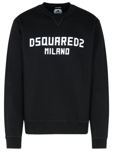 Dsquared2 Black Cotton Sweatshirt - Dsquared2 - Modalova