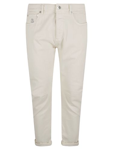 Classic Buttoned Jeans - Brunello Cucinelli - Modalova