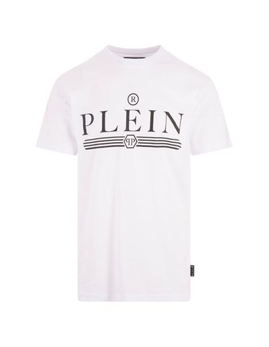 Logo-printed Crewneck T-shirt - Philipp Plein - Modalova