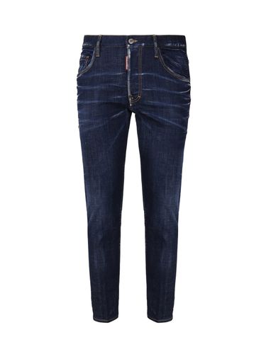 Dsquared2 Skater Cotton Denim Jeans - Dsquared2 - Modalova