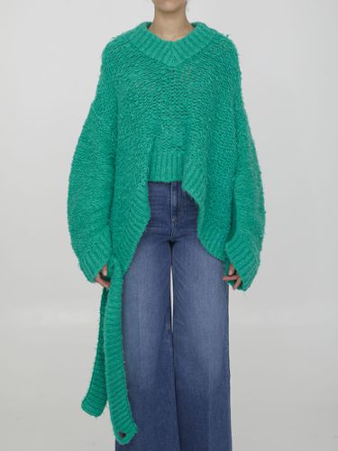 The Attico Asymmetric Green Jumper - The Attico - Modalova