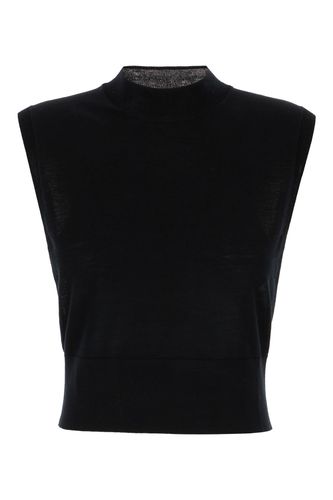 SportMax Black Wool Blend Vest - SportMax - Modalova