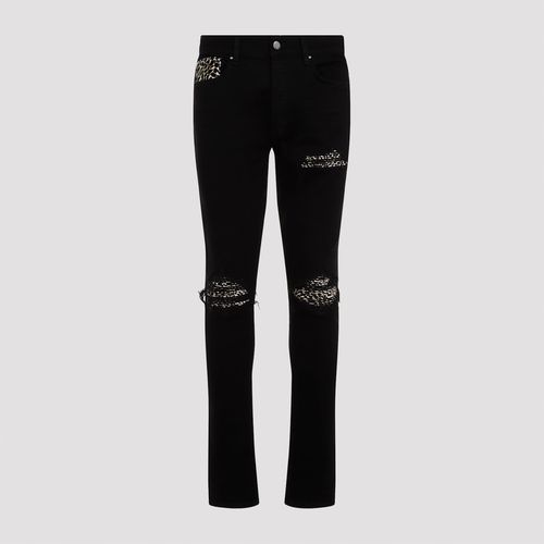 AMIRI Black Stretch Denim Jeans - AMIRI - Modalova