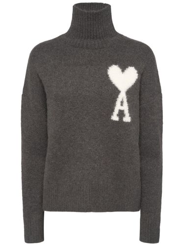 Alpaca Wool-blend Sweatshirt - Ami Alexandre Mattiussi - Modalova