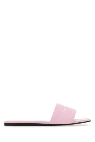 Givenchy Pink Canvas Slippers - Givenchy - Modalova