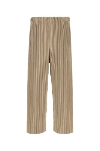 Cappuccino Polyester Wide-leg Pant - Homme Plissé Issey Miyake - Modalova