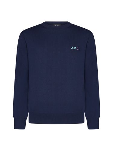 A. P.C. Blue marvin Sweater - A.P.C. - Modalova