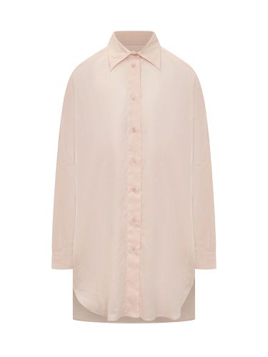 Cotton Maxi Shirt - Philosophy di Lorenzo Serafini - Modalova