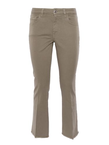 Fay Kaki Trousers - Fay - Modalova