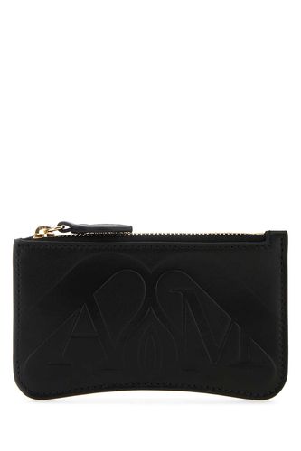 Leather Card Holder - Alexander McQueen - Modalova