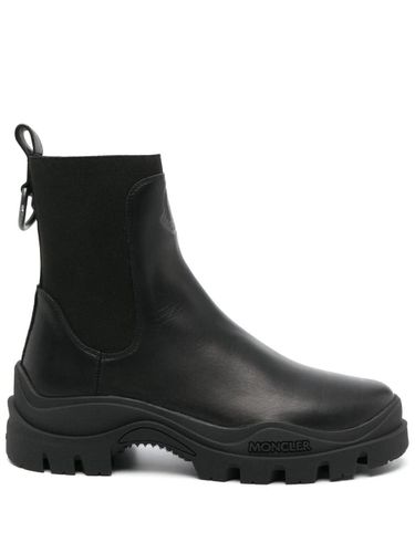 Moncler Black Larue Chelsea Boots - Moncler - Modalova