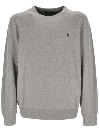 Pony Embroidered Crewneck Knitted Jumper - Polo Ralph Lauren - Modalova