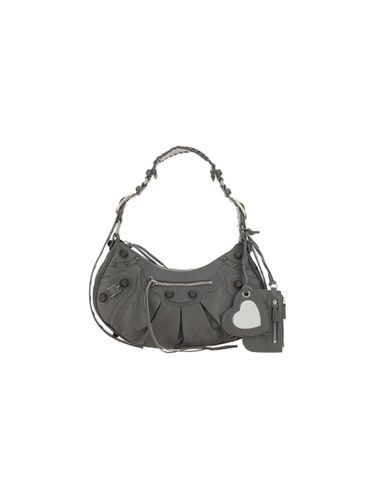 Le Cagole Leather Shoulder Bag - Balenciaga - Modalova