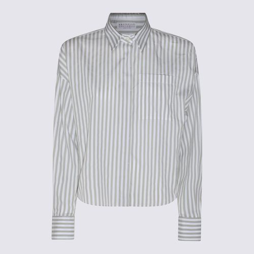 Cotton And Silk Shirt - Brunello Cucinelli - Modalova