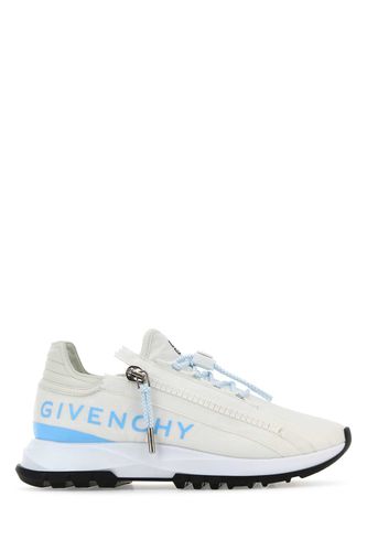 White Fabric And Leather Spectre Sneakers - Givenchy - Modalova