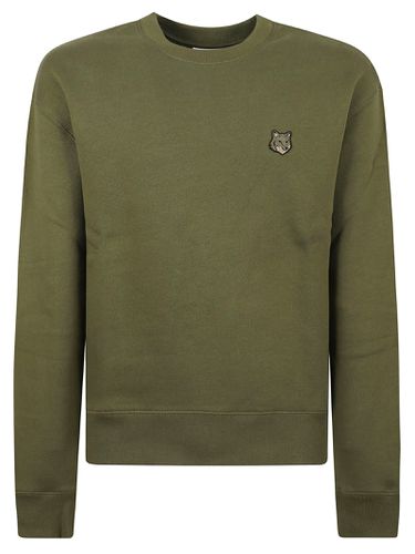 Bold Fox Head Patch Comfort Sweatshirt - Maison Kitsuné - Modalova