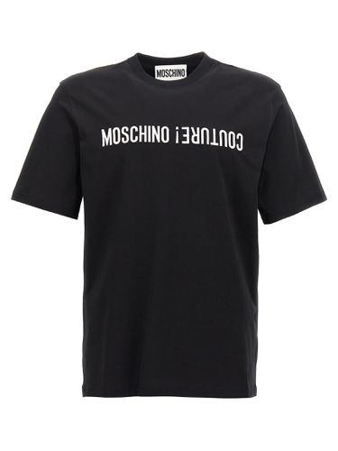 Moschino Logo Embroidery T-shirt - Moschino - Modalova