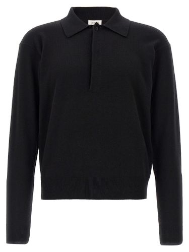 Saint Laurent Wool Polo Shirt - Saint Laurent - Modalova