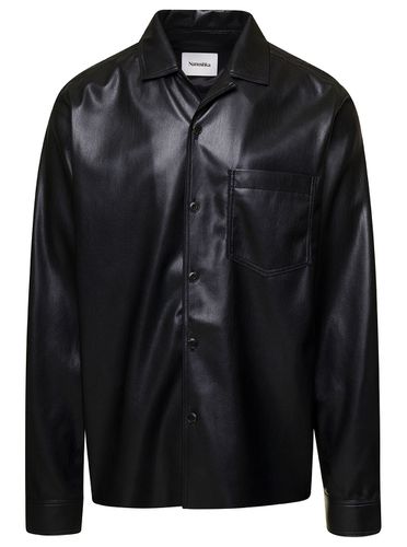 Duco Jacket With Cuban Collar In Faux Leather Woman - Nanushka - Modalova
