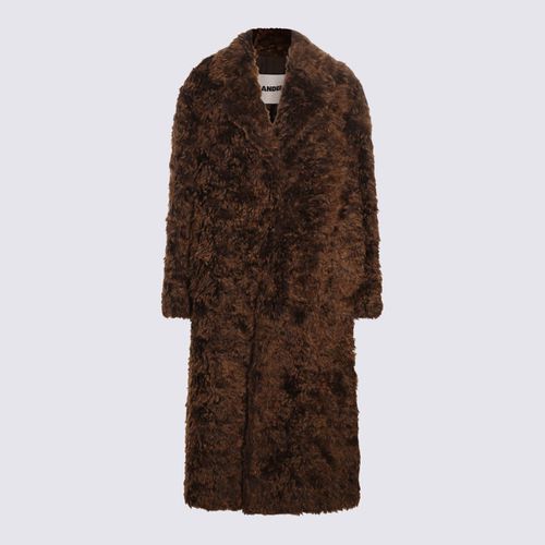 Jil Sander Hazelnut Mohair Fur Coat - Jil Sander - Modalova