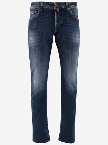 Cotton Blend Denim Jeans - Jacob Cohen - Modalova