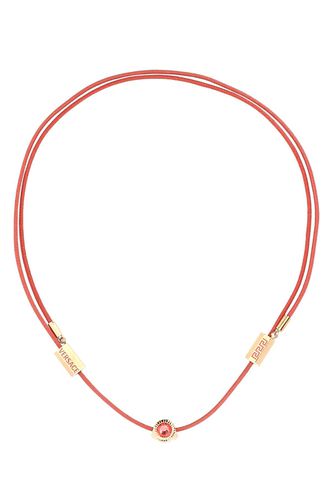 Versace Salmon Rope Necklaceâ - Versace - Modalova