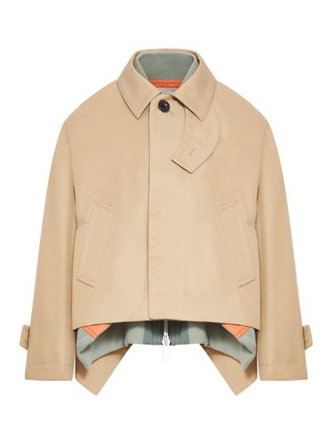 Sacai Layered Design Twill Jacket - Sacai - Modalova