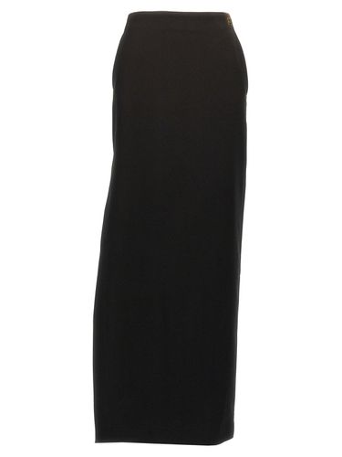 Side Slit Maxi Skirt - Elisabetta Franchi - Modalova