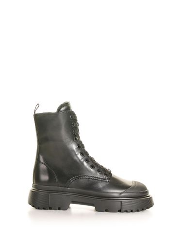 Hogan Amphibian H619 Combat Boots - Hogan - Modalova