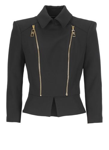 Crepe Stretch Jacket - Elisabetta Franchi - Modalova