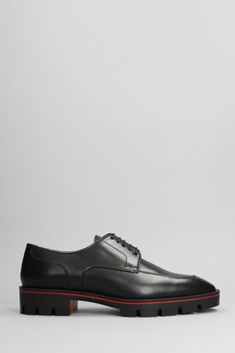 Davisol Lace Up Shoes In Leather - Christian Louboutin - Modalova