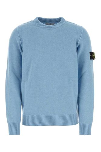 Logo Patch Crewneck Knitted Jumper - Stone Island - Modalova