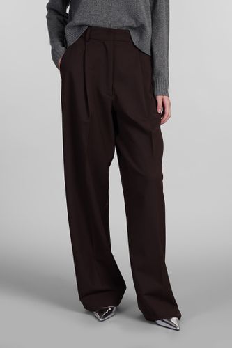 TheLatest Axel Pants In Brown Wool - TheLatest - Modalova