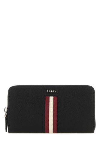 Bally Black Leather Wallet - Bally - Modalova